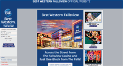 Desktop Screenshot of bestwesternfallsviewniagara.com